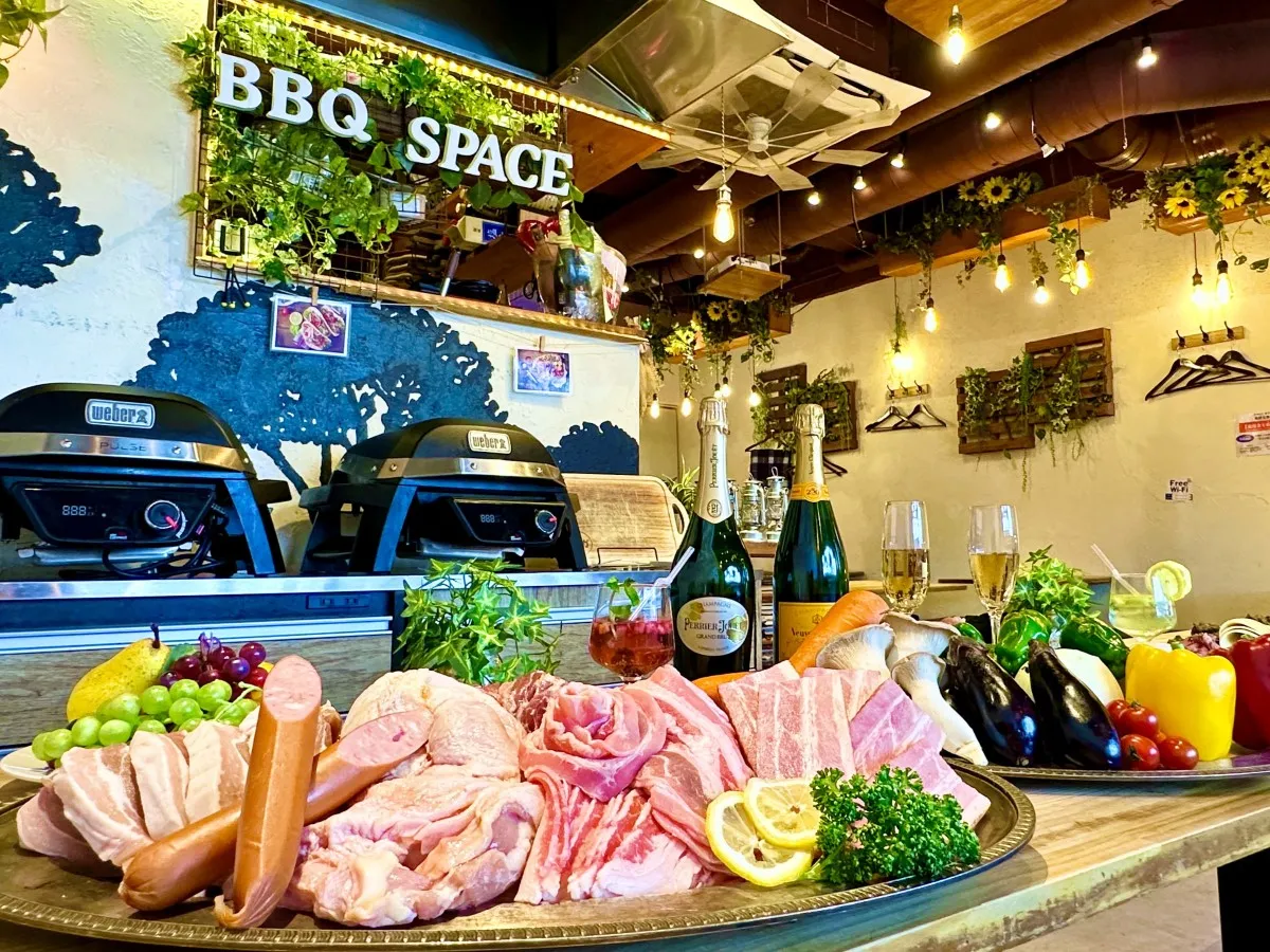 <渋谷 冬 BBQ> 渋谷ガーデンスペース
