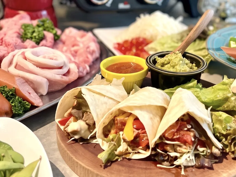 渋谷ガーデンスペース道玄坂 お手軽手ぶらBBQ×タコスコース