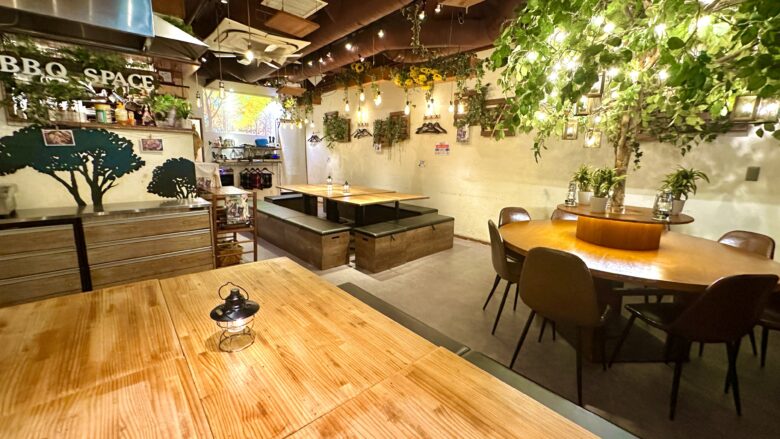 〈渋谷×貸切〉渋谷ガーデンスペース道玄坂店　夜内観２