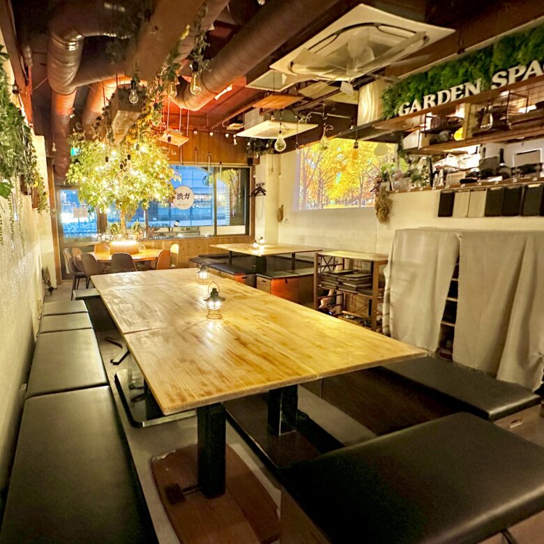 〈渋谷×貸切×歓送迎会〉　完全貸切空間イメージ